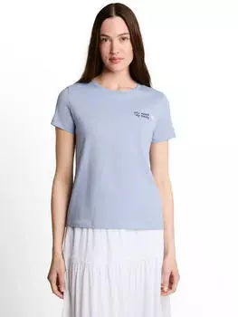 Tom Tailor Denim Basic T-Shirt mit Print (62614109) foggy sky
