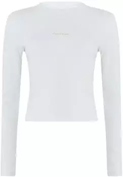 Calvin Klein Shirt Slim Fit (WLHCH) hellgrau/weiß