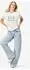 Super Natural Logo Sn Bandana Bio C T-Shirt (SNWS0301460JS) white/blueberry