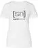 Super Natural Logo Sn Bandana Bio C T-Shirt (SNWS0301460JS) white/blueberry