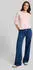 Tom Tailor Slim Fit Langarmshirt mit U-Boot-Ausschnitt (1048942) rosa