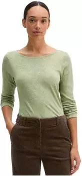Marc O'Polo Langarmshirt aus Organic Cotton-Qualit&auml;t (20336957) smooth sage