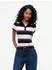 Tommy Hilfiger TJW Slim Script Rib SS Polo Slim Fit (91839334) dunkelblau/pink/weiß