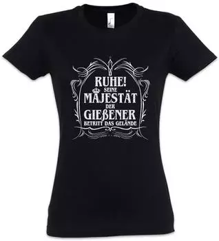 Urban Backwoods Seine Majestät Der Gießener T-Shirt schwarz