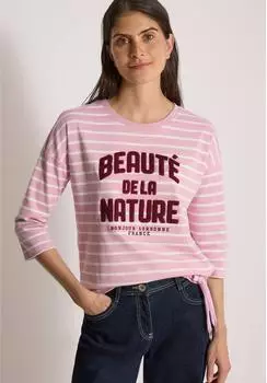 Cecil 3/4 Arm Shirt mit Streifenmuster (62872215) mellow rose