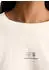 Marc O'Polo Langarmshirt mit Streifen-Prints am Ärmel (5000012299) weiß blush/dunkelbraun/weiß