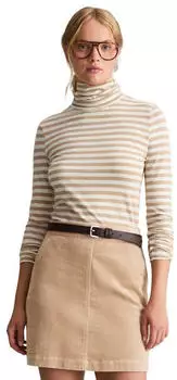Marc O'Polo Langarmshirt aus Single Jersey mit Elasthan (98680402) light beige