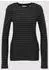 Marc O'Polo Longsleeve in Organic Cotton Slub Jersey dunkelblau/dunkelgrau
