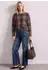 Street One Long sleeve shirt mit Federgarn sanded amber