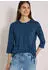 Cecil 3/4-Arm-Shirt mit Schlitz-Rundhals (B325753) moonlight blue