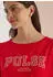 Cecil 3/4-Arm-Shirt mit geschlitztem Rundhalsausschnitt (655310) flame rot