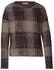 Street One Langarmshirt mit Federgarn (A32590237874) schwarz coffee