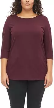 s.Oliver T-Shirt mit dekorativem U-Boot-Ausschnitt rot 2186640.4919.