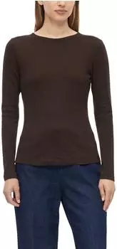 s.Oliver Longsleeve im Slim Fit braun 2130091.8944.