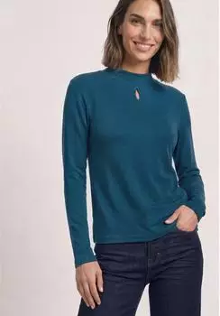 Street One Shirt mit Turtle Neck und Schlitzdetail (A32605318141)