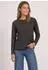 Street One Langarm Shirt mit Rundhals und Rollkante (A32591418037)