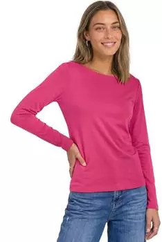 Street One Basic Shirt mit U-Boot-Ausschnitt (A32607718136)