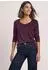Street One Langarm Shirt mit Carré Ausschnitt (A32591118104)