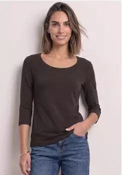 Street One Basic T-Shirt mit 3/4 Arm (A31758817874)