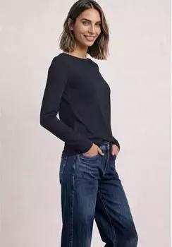 Street One Basic Shirt mit U-Boot-Ausschnitt (A32604817873)