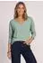 Street One Langarm Shirt mit V-Neck und Spitzendetail (A32606118100)