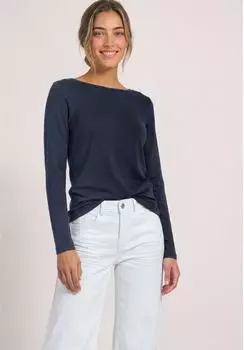 Street One Langarm Shirt mit U-Boot-Ausschnitt (A32591217915)