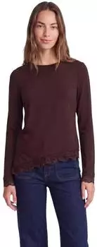 Street One Langarm Shirt mit diagonalem Saum (F32590317857)