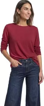 Street One Basic Shirt mit U-Boot-Ausschnitt (A32607718135)