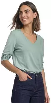 Street One Langarm Shirt mit Herzausschnitt (A32605118100)