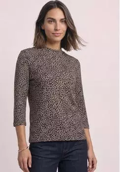 Street One 3/4-Arm Shirt mit Turtle Neck und Print (A32596330001)