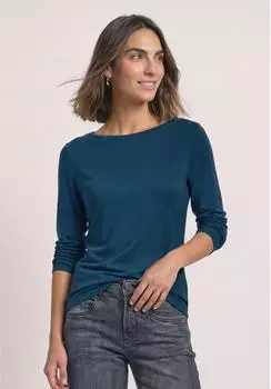 Street One Langarm Shirt mit U-Boot-Ausschnitt (A32591218141)