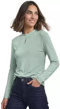Street One Shirt mit Turtle Neck und Schlitzdetail (A32605318100)