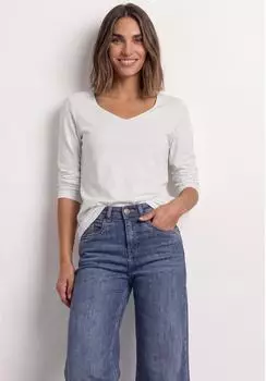 Street One Langarm Shirt mit Carr&eacute; Ausschnitt (A32591110108)