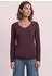 Street One Langarm Shirt mit Carré Ausschnitt (A32591117820)