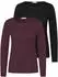 Street One Langarm Shirts mit Rundhals im 2er-Pack (A32592113972)