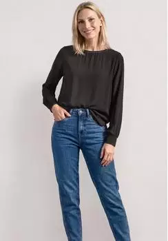 Street One 2-in-1 Shirt aus Chiffon mit Boat Neck (A32608817874)