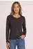 Street One Langarm Shirt mit Rundhals und Spitze (A32591517874)