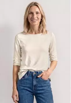 Street One Basic Shirt mit U-Boot-Ausschnitt (A32607717931)