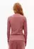 armedangels Fatimaara Ripp-Langarmshirt Bio-Baumwoll Mix Rot (30006609-3655)
