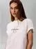 Calvin Klein Monologo Boxy-T-Shirt Weiß (LV047H802GYAF)