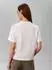 Calvin Klein Monologo Boxy-T-Shirt Weiß (LV047H802GYAF)