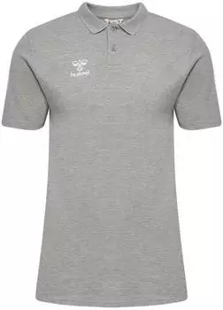 Hummel Hmlgo 2.0 Chevron Polo Poloshirt (234575) grey melange