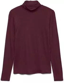 Vero Moda VMALBERTE LS Rollneck Top Langarmshirt (10293803) winetasting