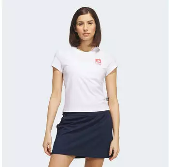 Adidas Adicolor Classics Roll-Up Sleeve Crop-Top (27756509) wei&szlig;
