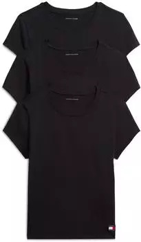 Tommy Hilfiger 3 Pack SS T-Shirt Regular Fit (89974748) schwarz