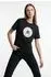 Converse Chuck Patch Tee Kurzarm T-Shirt aus Baumwolle (CVW5T103_NE001BLA) schwarz