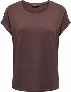 Only Onlmoster S/s O-neck Top Noos Jrs (15106662) deep mahogany