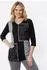 Sieh an! Long Shirt schwarz-grau