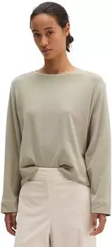 Marc O'Polo Langarmshirt aus gebrushtem Single Jersey (99719906) smooth sage