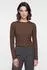 Marc O'Polo Longsleeve Regular (22176548) dunkelbraun